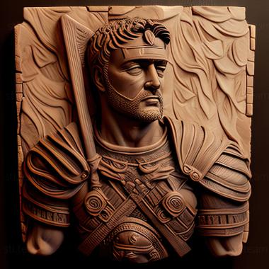 3D model Maximus Gladiator Russell Crowe (STL)